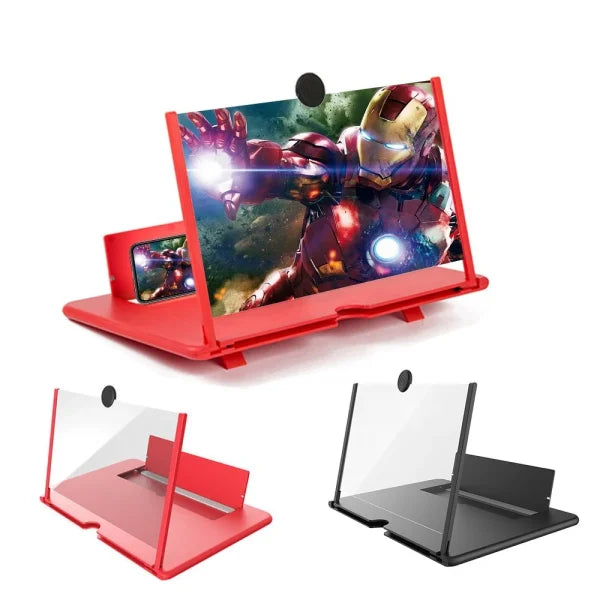 F3 Mobile Screen Magnifier 3D Enlarged Display Stand for Smartphones Eyes Protection