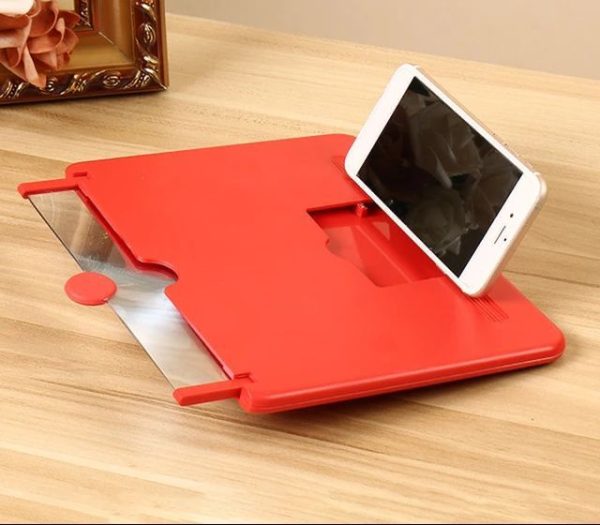 F3 Mobile Screen Magnifier 3D Enlarged Display Stand for Smartphones Eyes Protection