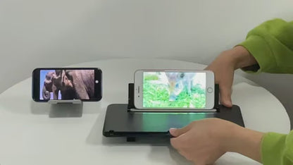 F3 Mobile Screen Magnifier 3D Enlarged Display Stand for Smartphones Eyes Protection